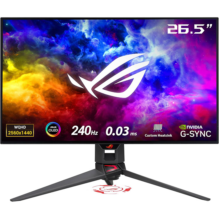 خرید مانیتور Asus ROG Swift OLED PG27AQDM - کیفیت 2K - سایز ۲۷ اینچ